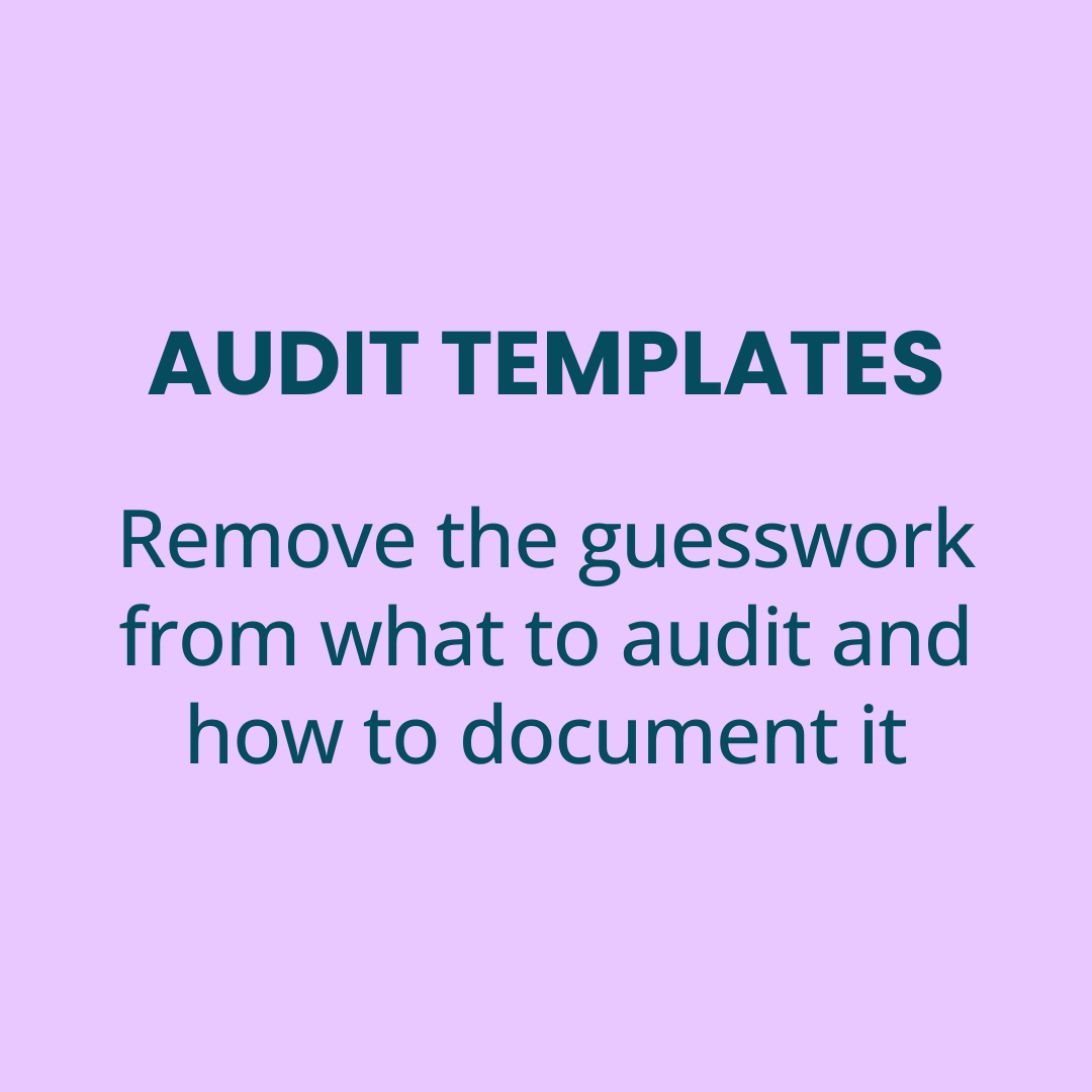 Audit Templates